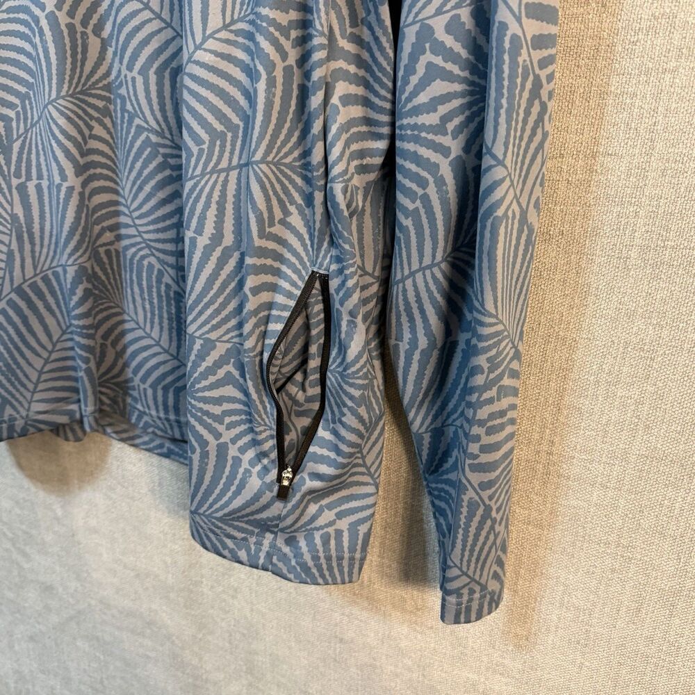 Chubbies Calm Palm Movementum Performance 1/4 Zip Pullover Mens Large Active top - Picture 8 of 12